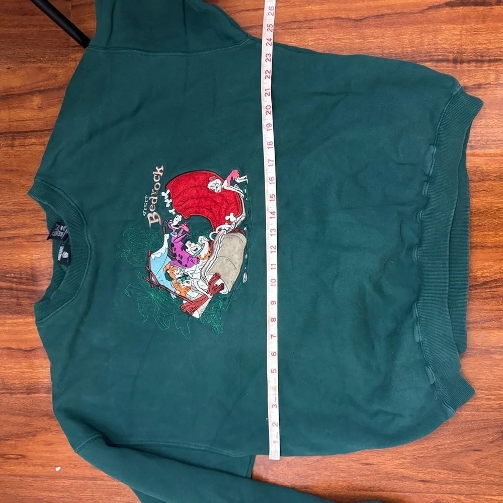 Flintstones Bedrock Vintage Pullover Sweatshirt Size Large